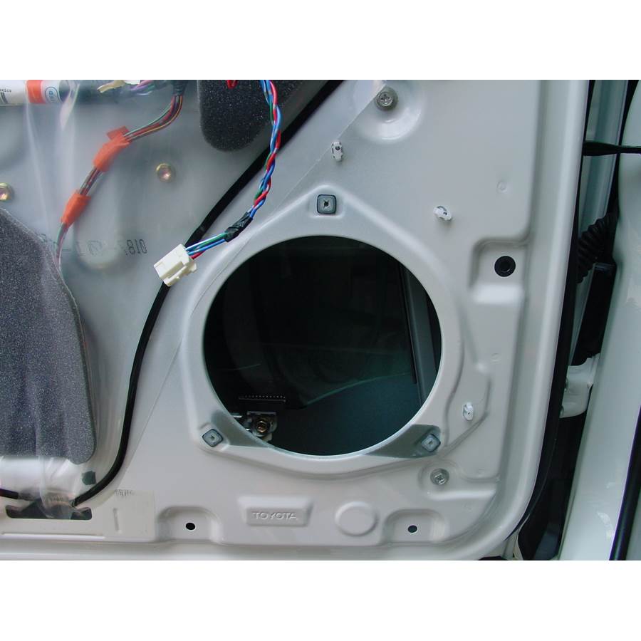 2002 Toyota Sequoia Front door woofer removed