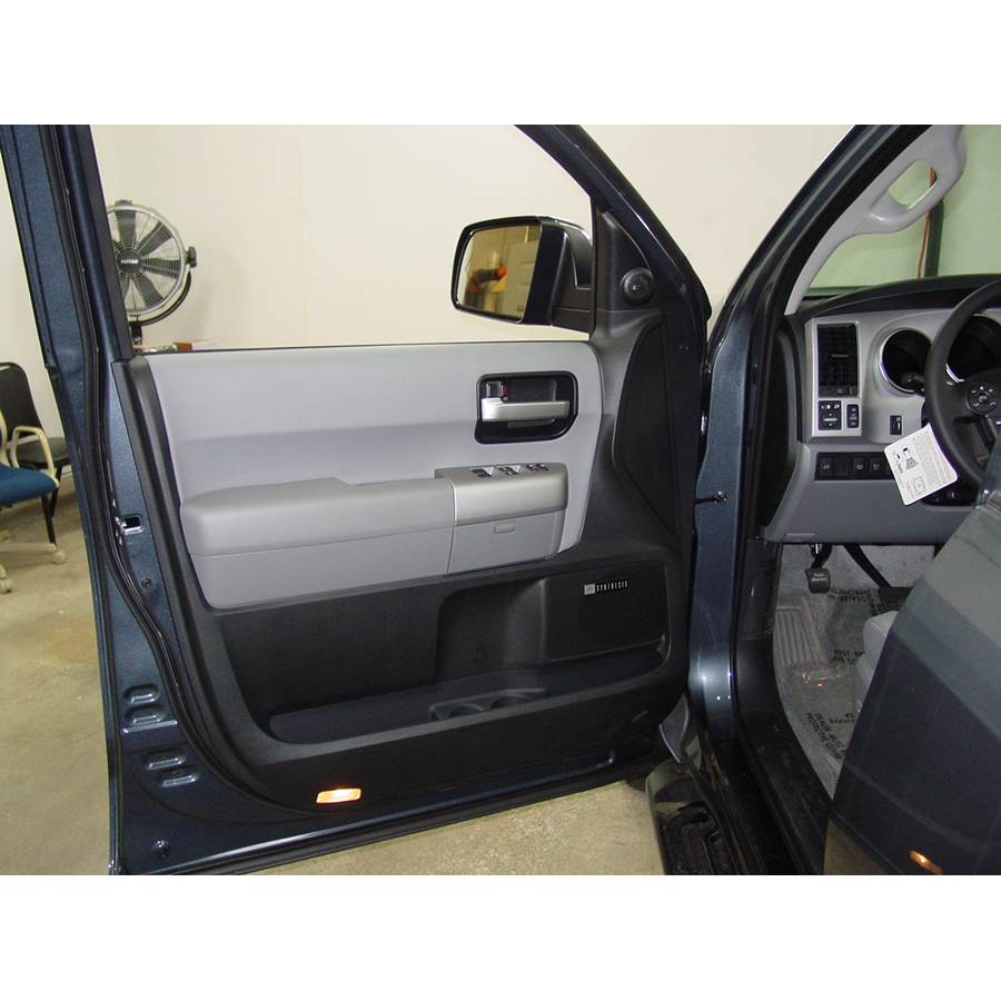 2017 Toyota Sequoia Front door speaker location