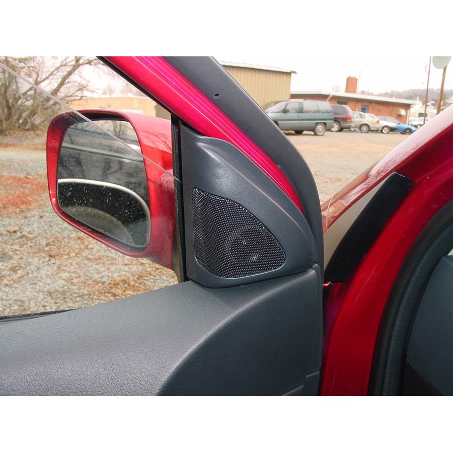 2005 Toyota Corolla Front door tweeter location