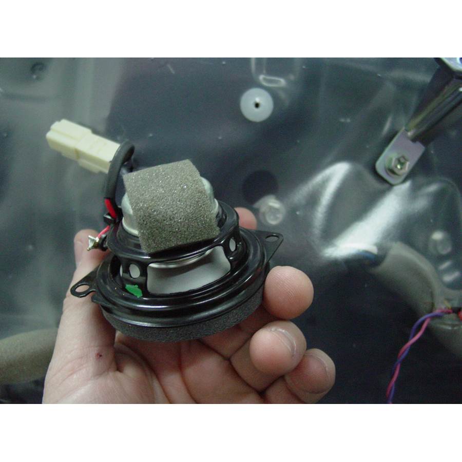 2009 Toyota Corolla Front door tweeter removed