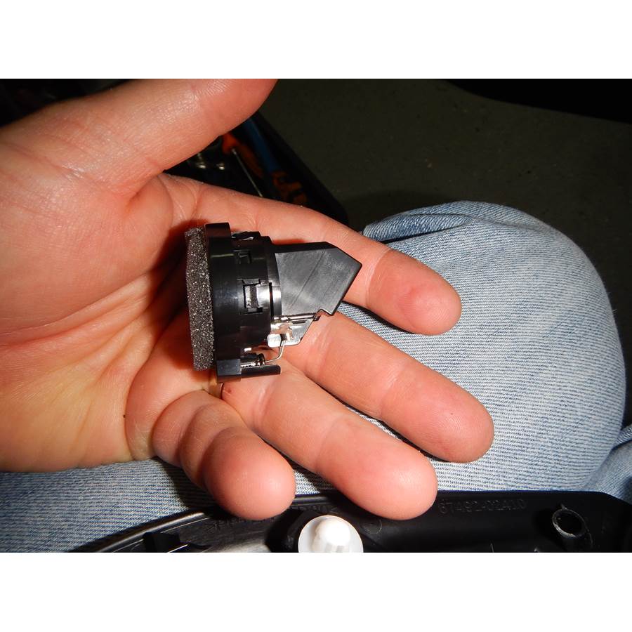 2016 Toyota Corolla Front door tweeter removed