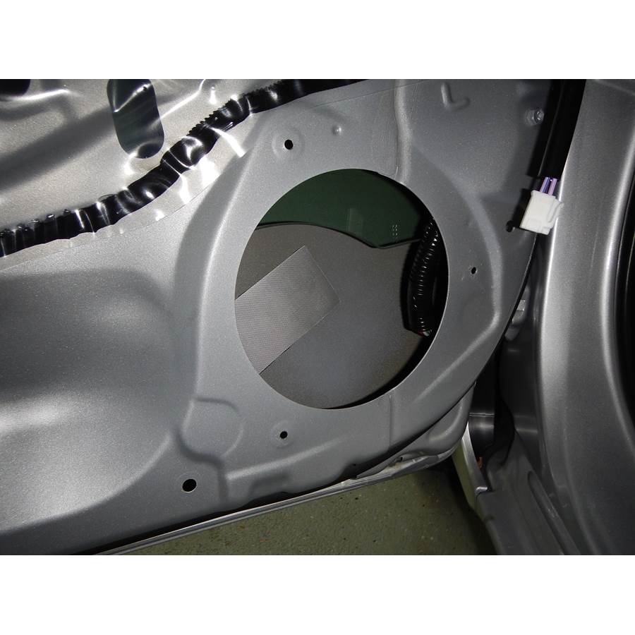 2016 Toyota Corolla Front door woofer removed