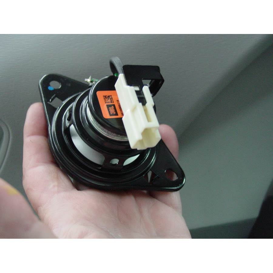 2011 Toyota Sienna Front pillar speaker removed
