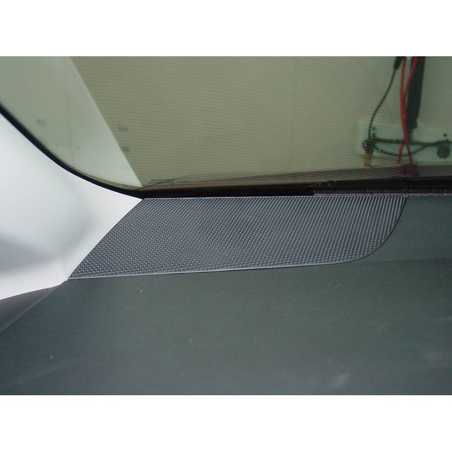2013 Toyota Sienna Front pillar speaker location
