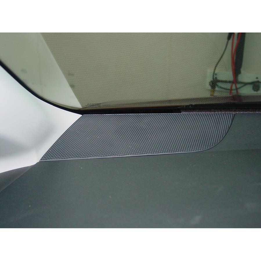 2014 Toyota Sienna Front pillar speaker location