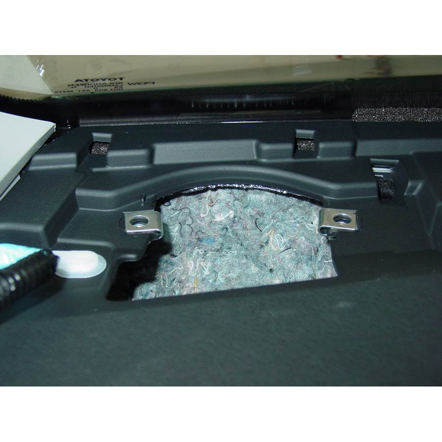 2013 Toyota Sienna Dash speaker removed