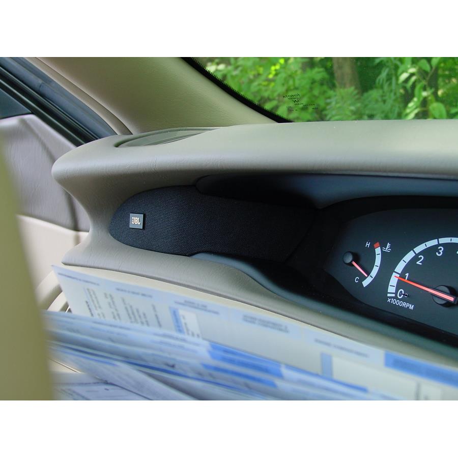 2001 Toyota Avalon Dash speaker location