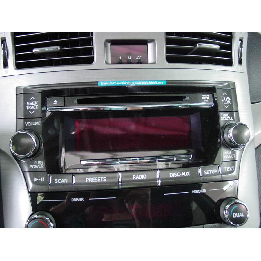2011 Toyota Avalon Factory Radio