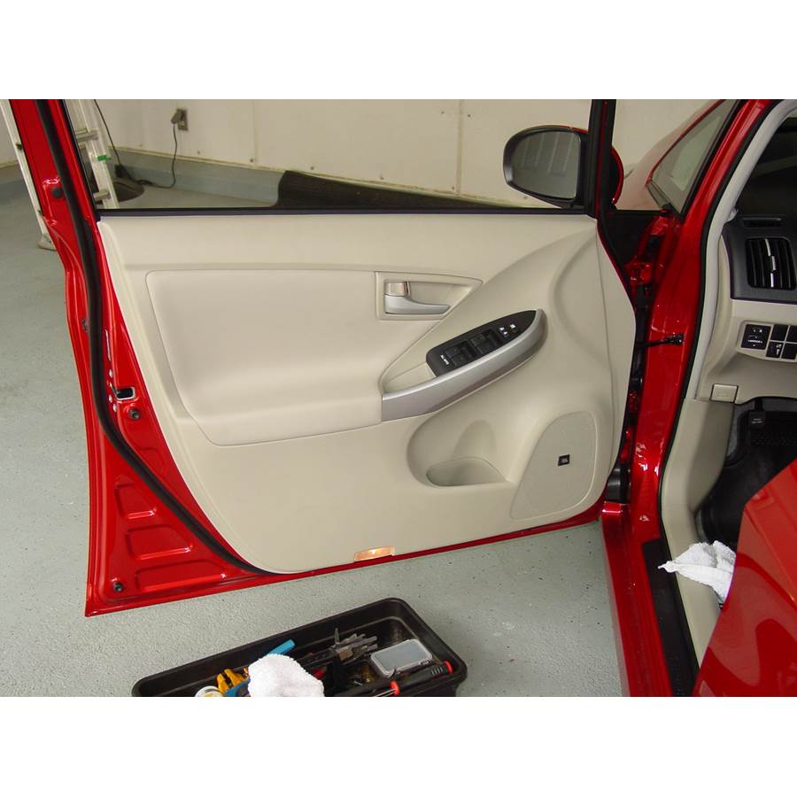 2015 Toyota Prius Front door speaker location