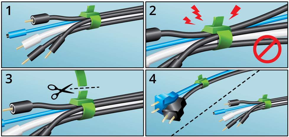 Home Theater Cable Manager 