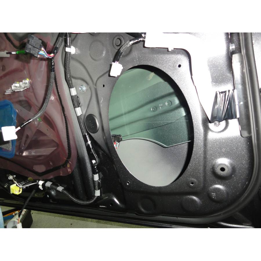 2012 Toyota Prius V Front speaker removed