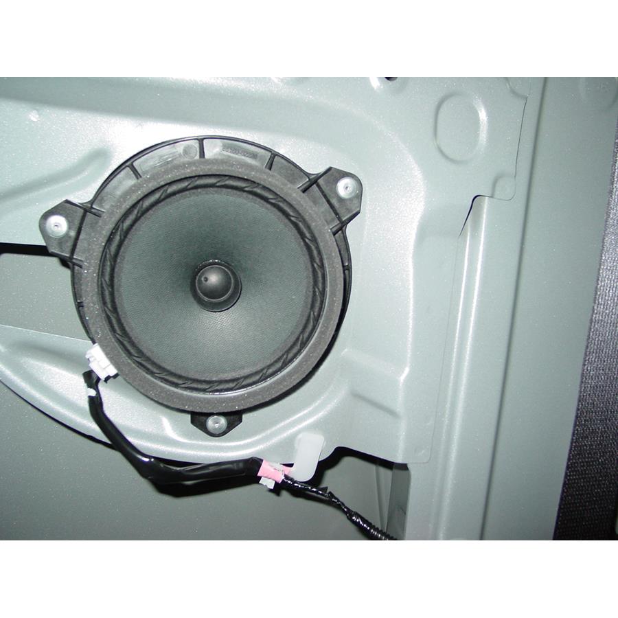 2008 Toyota Yaris Rear side panel speaker