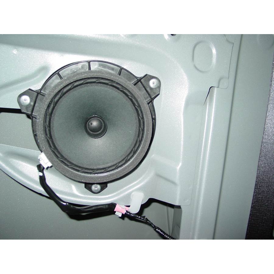 2010 Toyota Yaris Rear side panel speaker