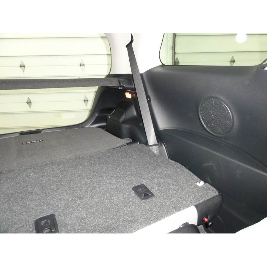 2012 Toyota Yaris Rear side panel speaker location