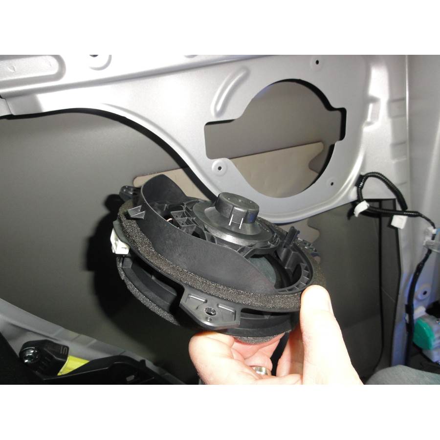 2012 Toyota Yaris Rear side panel speaker removed