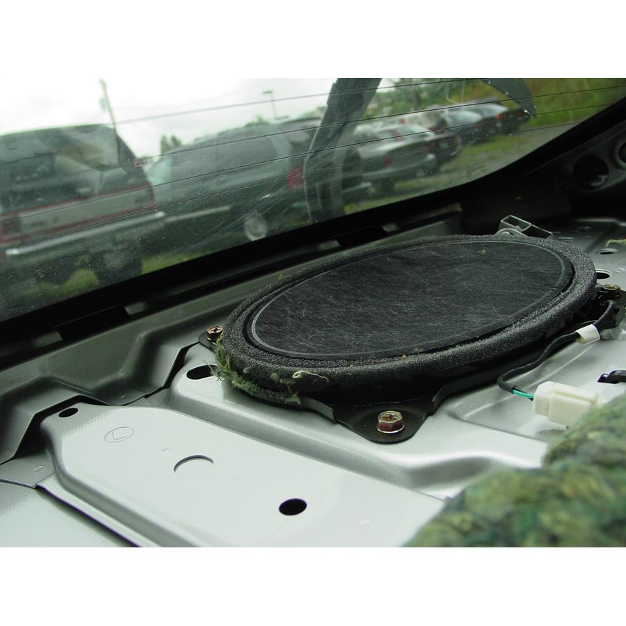 2008 Toyota Camry Solara Rear deck speaker