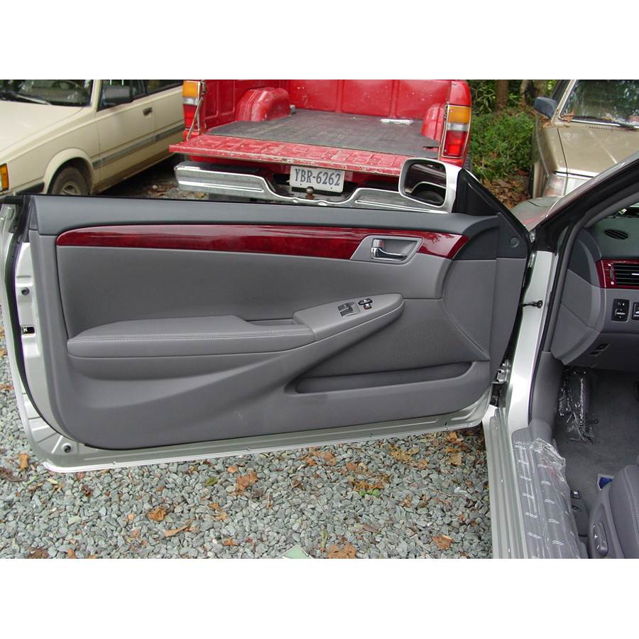 2007 Toyota Camry Solara Front door speaker location