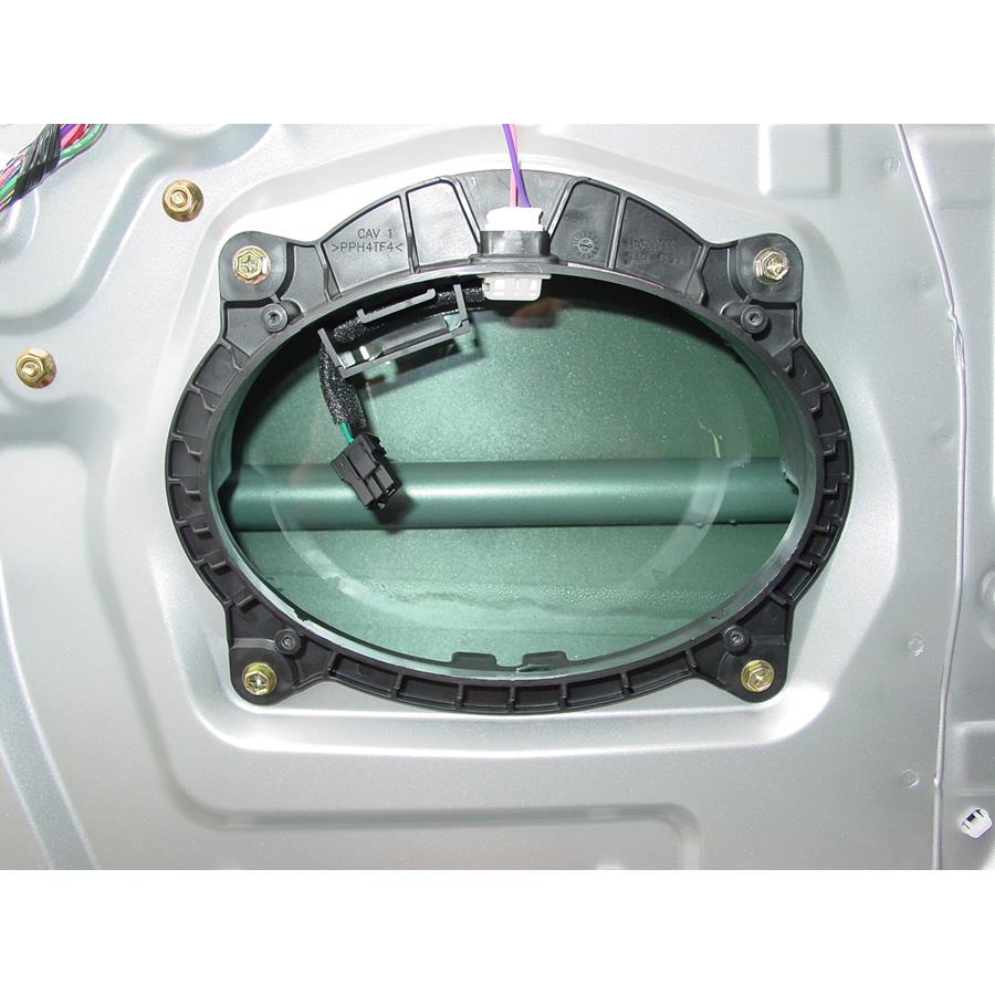 2008 Toyota Camry Solara Front speaker removed