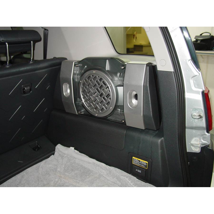 2008 Toyota FJ Cruiser Far-rear side speaker location
