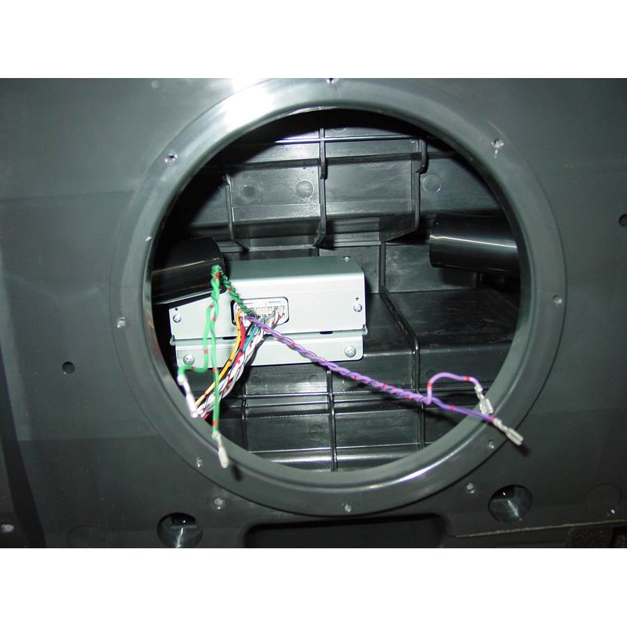 2010 Toyota FJ Cruiser Far-rear side speaker removed