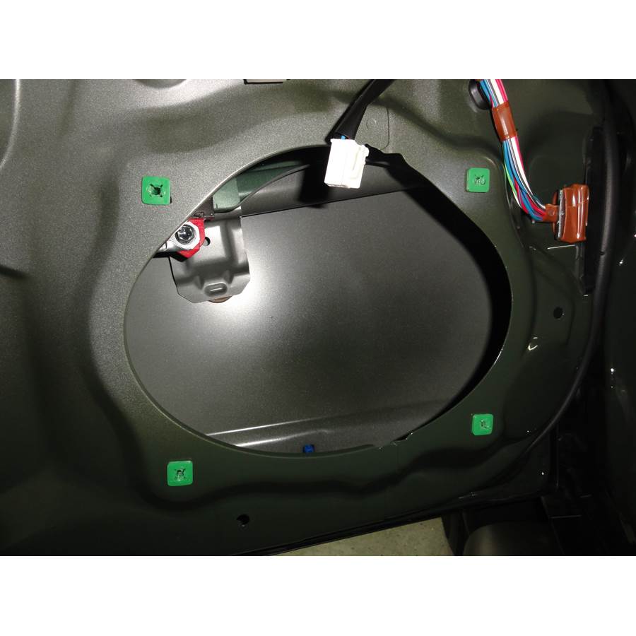 2011 Toyota FJ Cruiser Front speaker removed