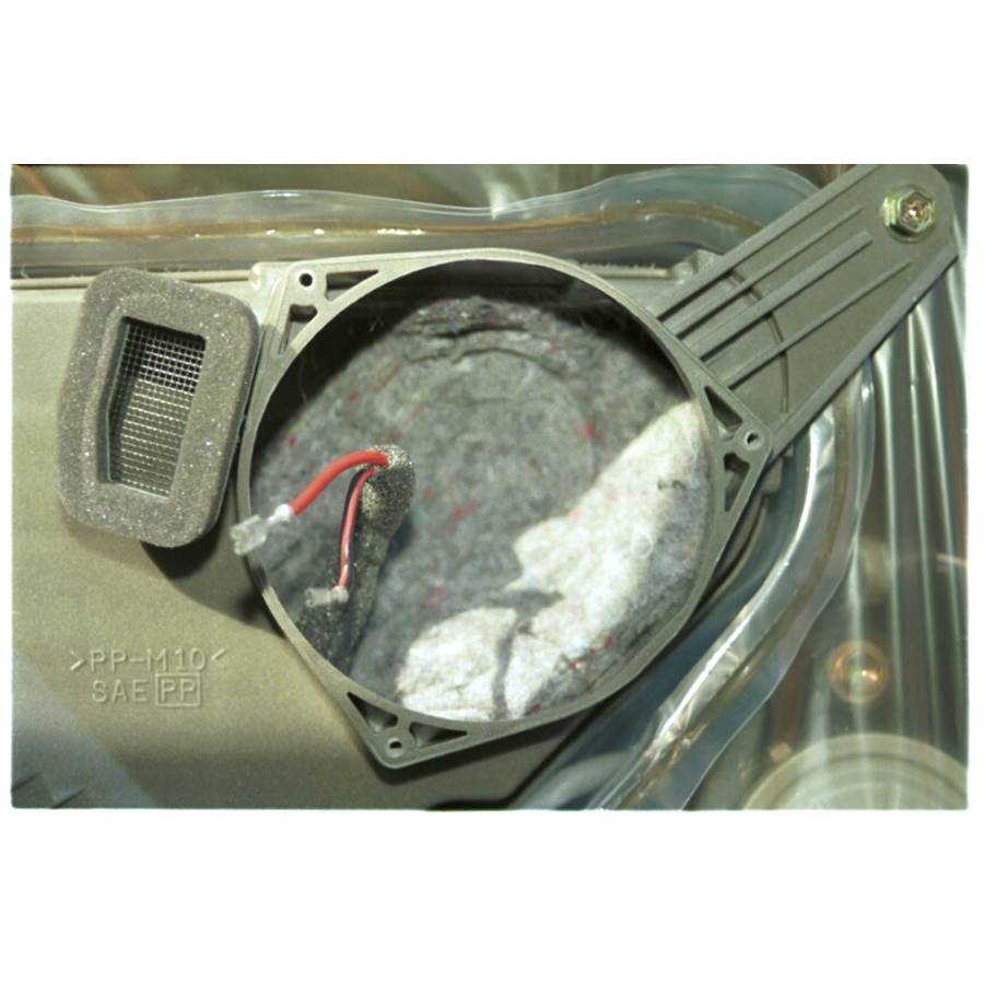 1995 Toyota Supra Front speaker removed