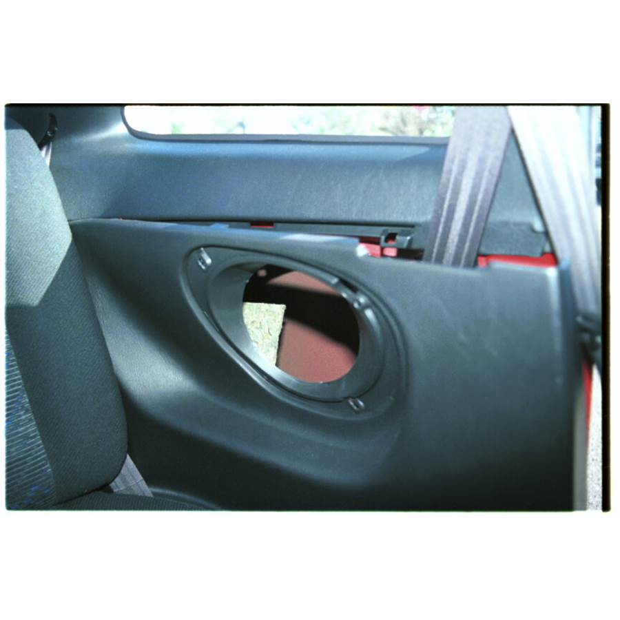 1996 Toyota Celica GT Rear side panel speaker removed