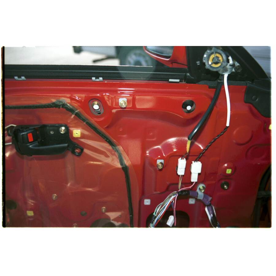 1996 Toyota Celica GT Front door midrange removed