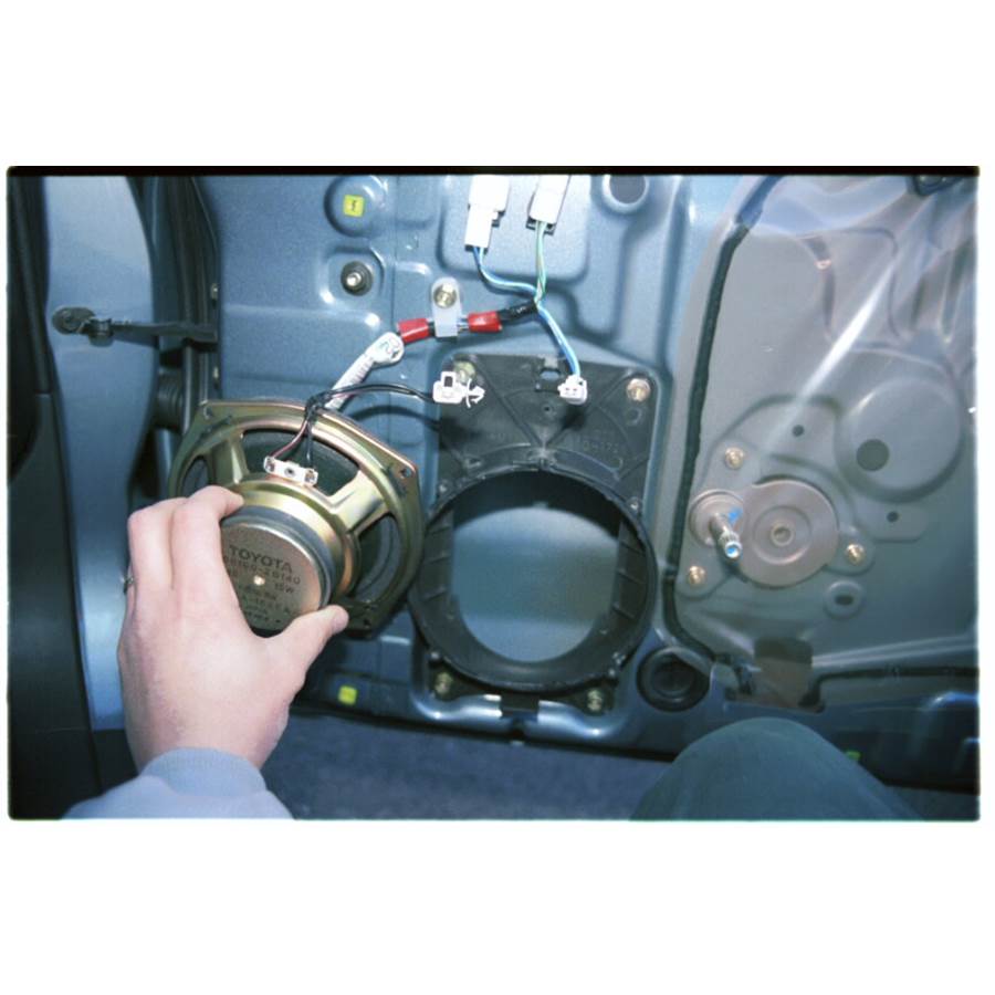 1999 Toyota Celica Front speaker removed