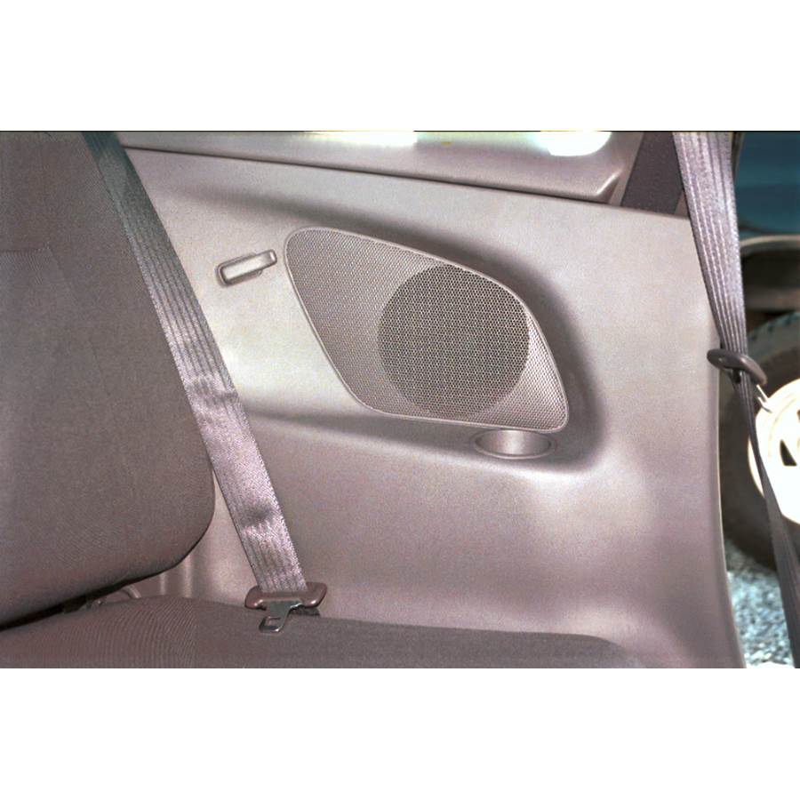 2001 Toyota Celica GTS Rear side panel speaker location