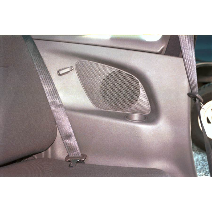 2003 Toyota Celica Rear side panel speaker location
