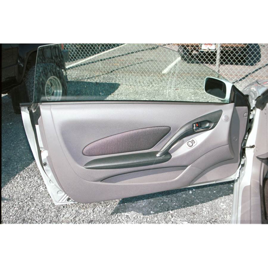 2003 Toyota Celica Front door speaker location