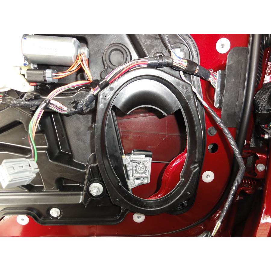 2012 Chrysler 200 Front speaker removed