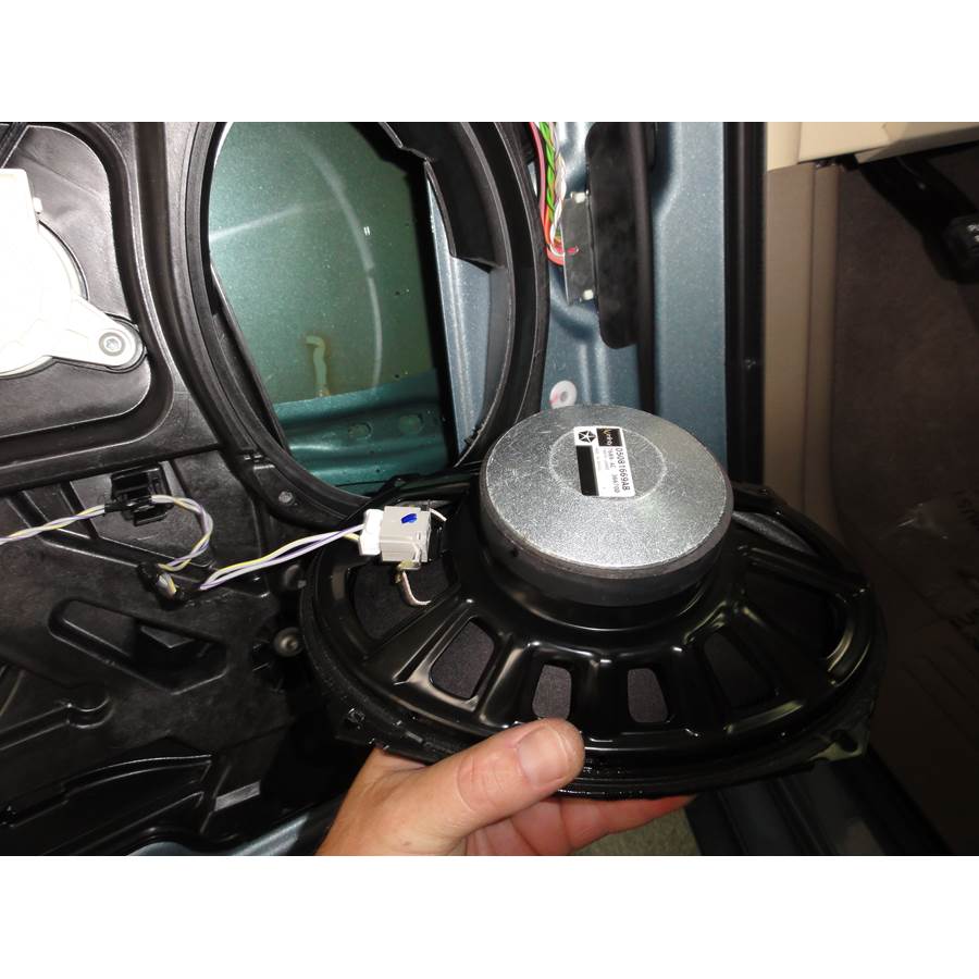 2010 Chrysler Town and Country Front speaker removed