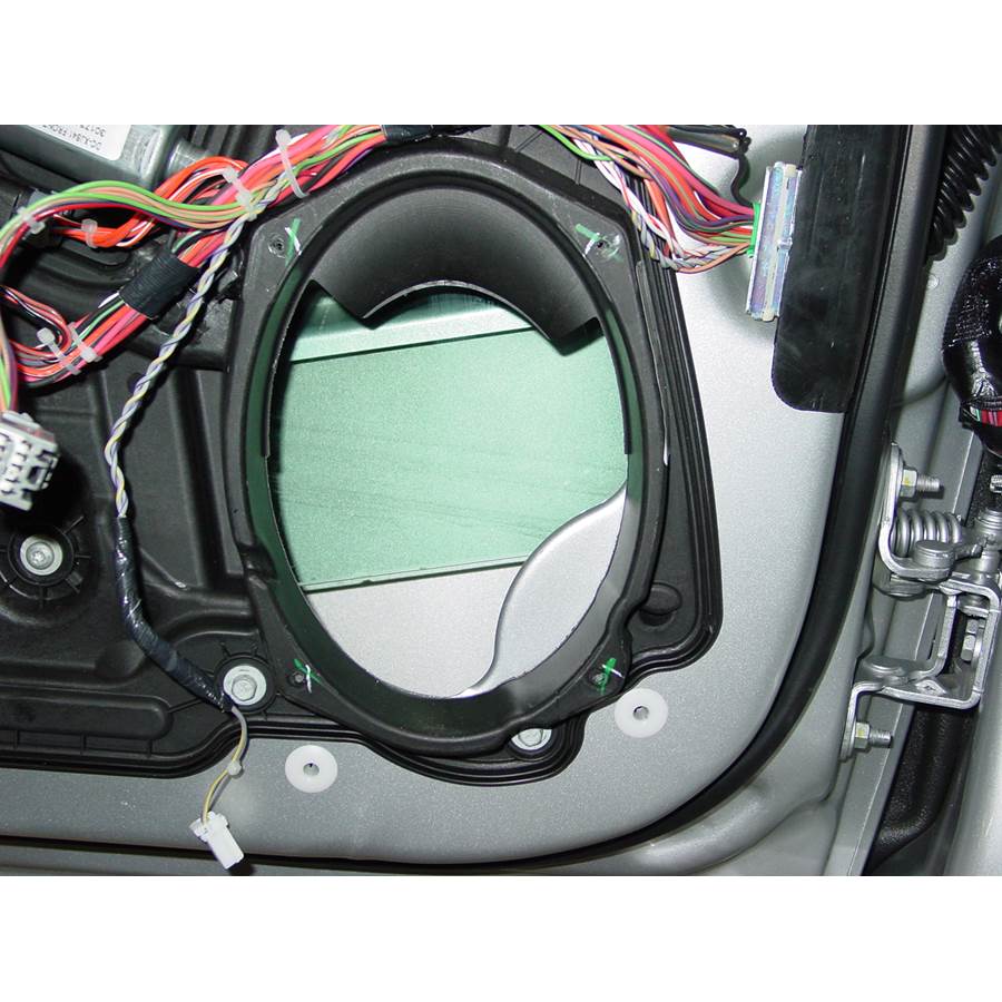 2008 Chrysler Sebring Front speaker removed