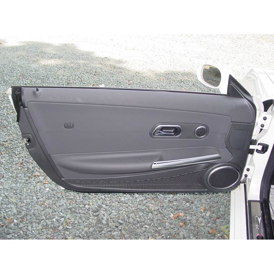 2004 Chrysler Crossfire Front door speaker location