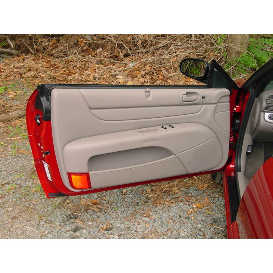 2005 Chrysler Sebring Front door speaker location