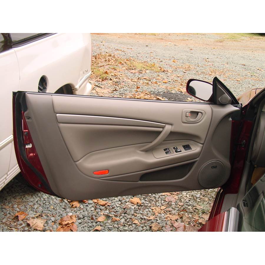 2001 Chrysler Sebring Front door speaker location