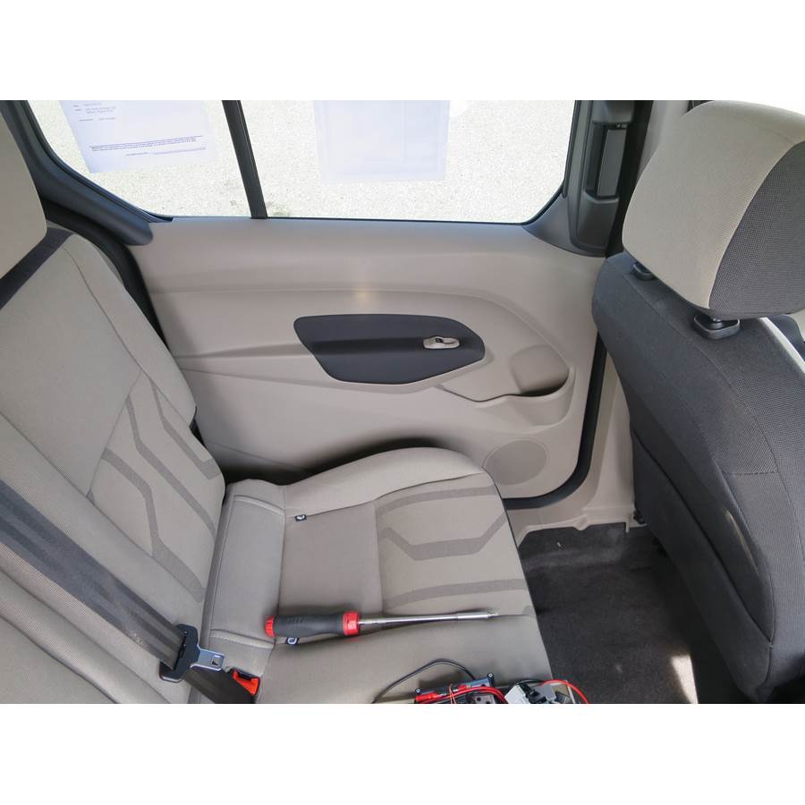 2017 Ford Transit Connect Passenger Rear door speaker location