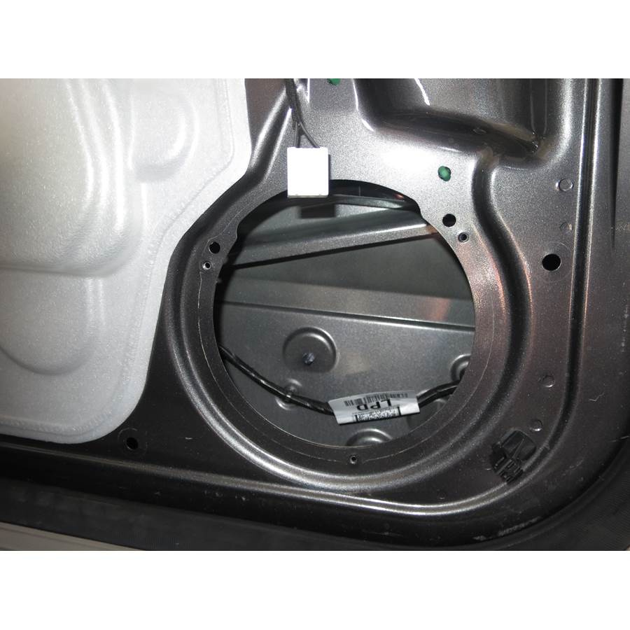 2017 Ford Transit Connect Passenger Rear door speaker removed