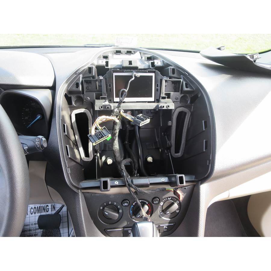 2017 Ford Transit Connect Passenger Factory radio removed