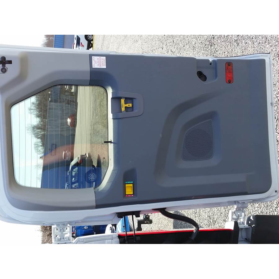 2016 Ford Transit Passenger Tail door speaker location