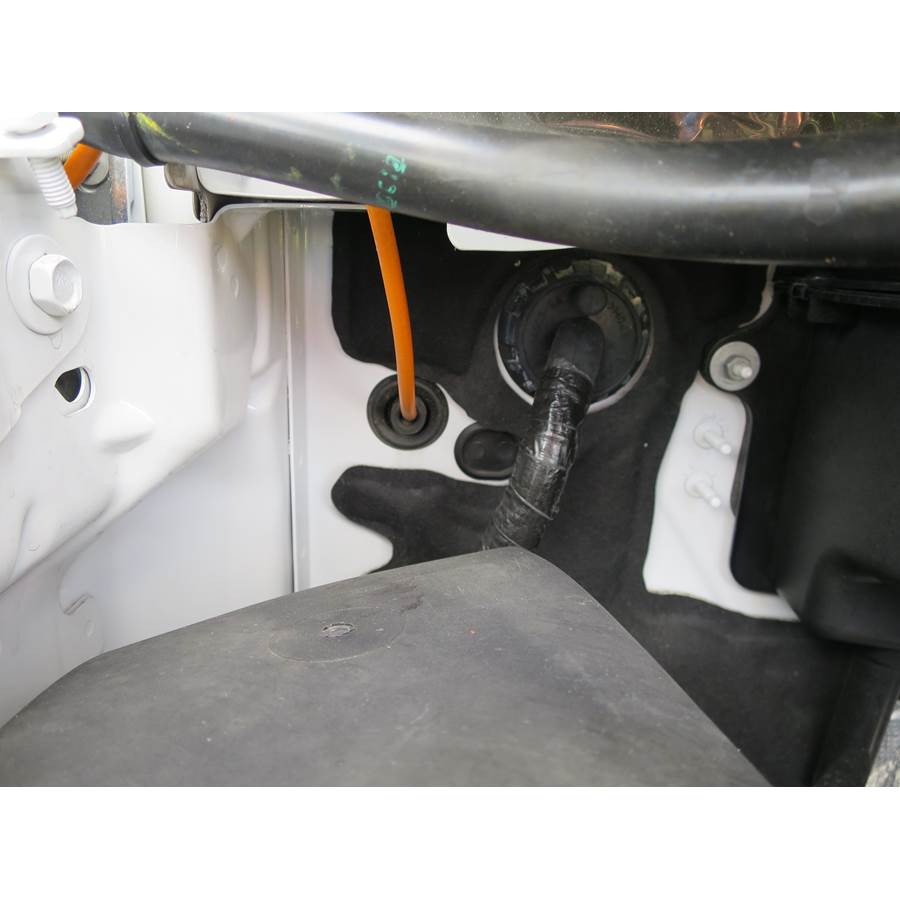 2016 Ford Transit Cargo Firewall access