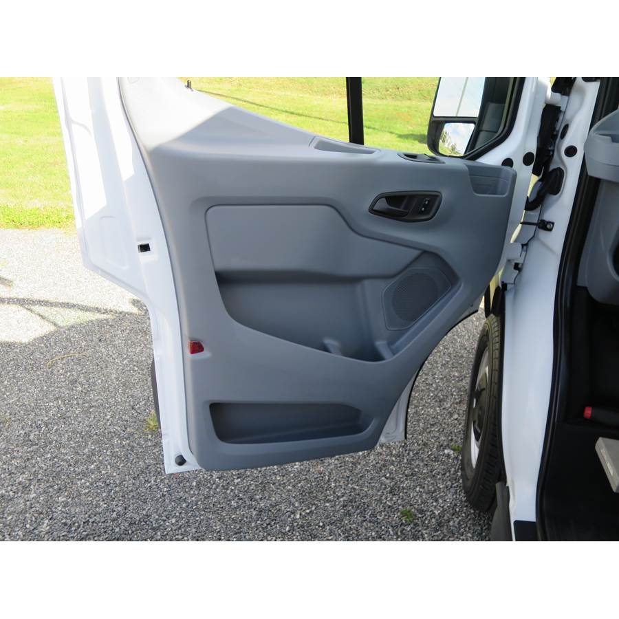 2017 Ford Transit Chassis Cab Front door speaker location