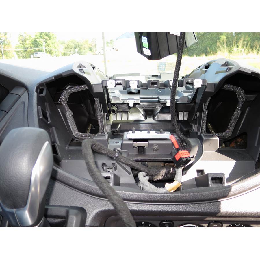 2018 Ford Transit Chassis Cab Factory radio removed