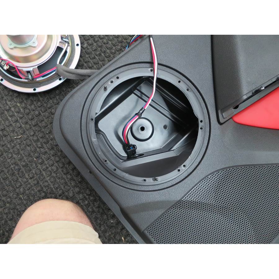 2013 Ford Mustang Front door woofer removed