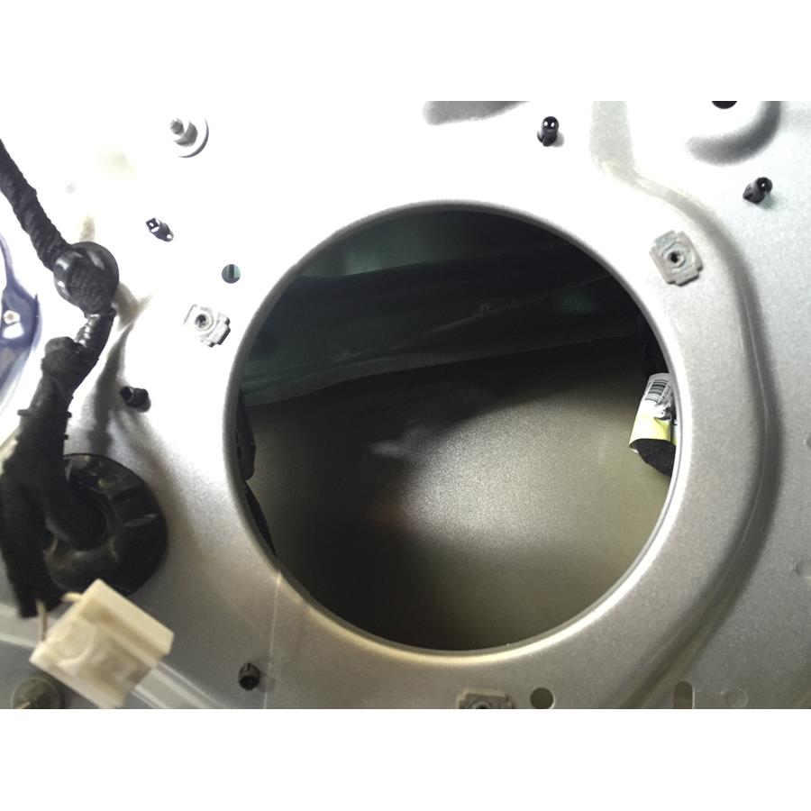 2017 Ford Mustang Front speaker removed