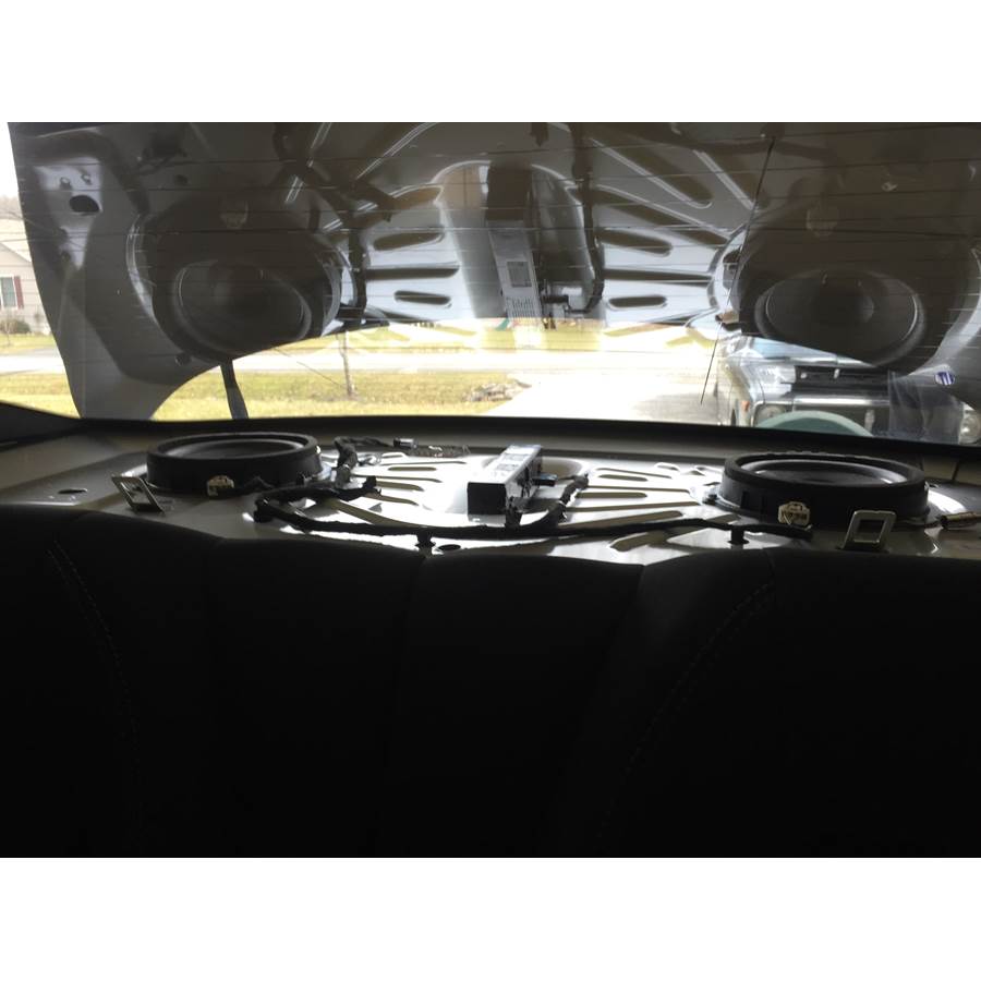 2019 Ford Mustang Rear deck speaker location