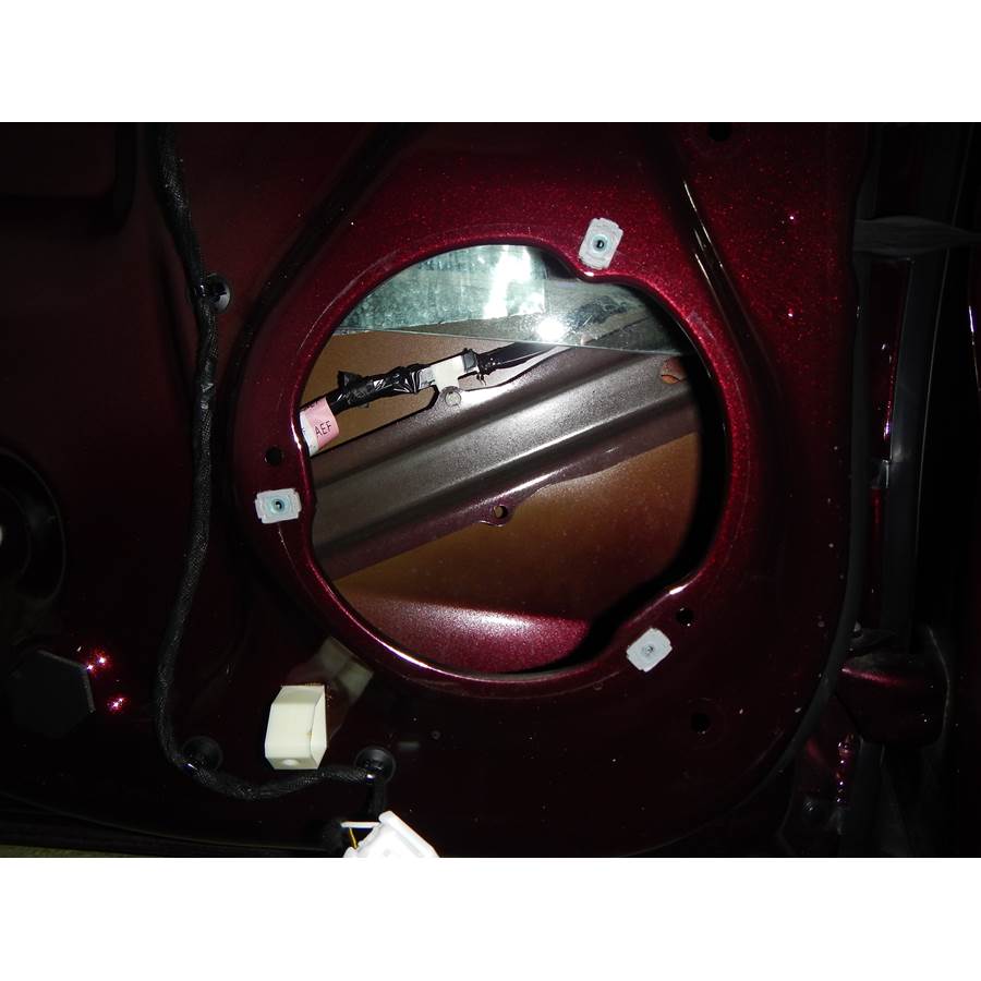 2018 Ford Fusion Rear door speaker removed