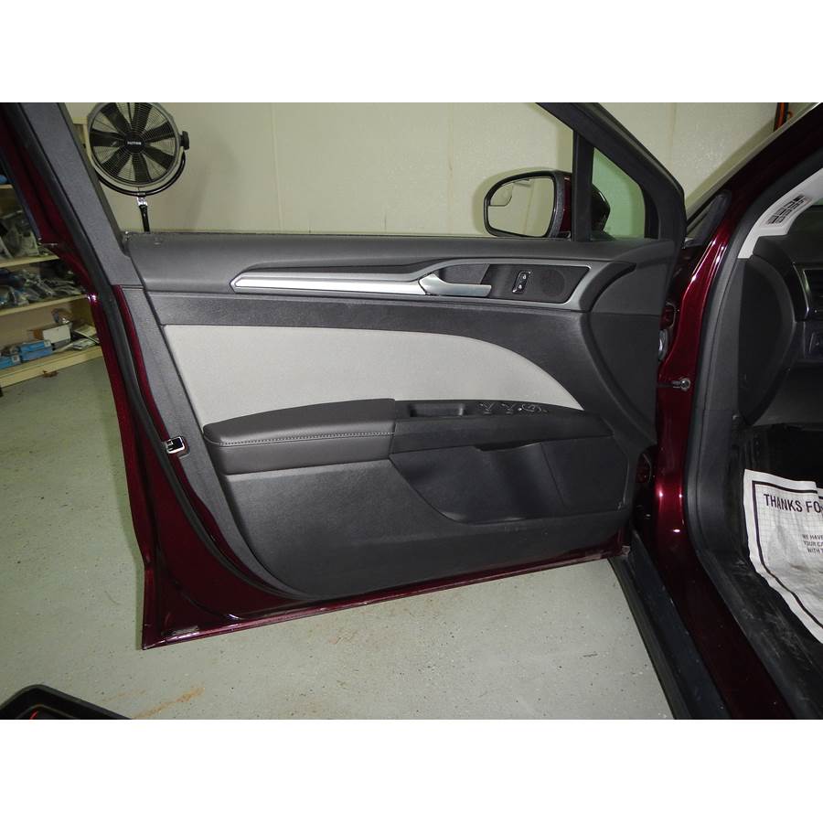 2019 Ford Fusion Front door speaker location